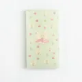 Cute cartoon duckling pattern clear green card holder book for photo collection and storage. - Green