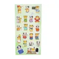 Cute cartoon cow stickers detail shot, showing various expressions and fun poses for journals. - No. 07 Calf