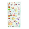 Cute animal cartoon stickers, rabbit & hamster designs for journal, diary & phone deco. - No. 13 Little Rabbit