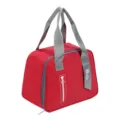 Insulated lunch bag portable bento box handbag red student meal container cooler bag - Red