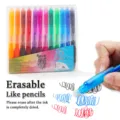 Set 12 Penne Gel Cancellabili 0.5mm Colori Assortiti Penne Termosensibili Cancellabili - 12 Pcs Scatolato / Colorato