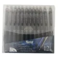 Set 12 penne gel cancellabili da 0.5 mm, inchiostro nero termocancellabili per ufficio scuola. - 12 Pcs Scatolato / Nero