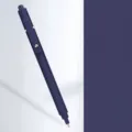 Penna gel retrattile 0,5 mm blu scuro punta proiettile scrittura fluida cancelleria - Inchiostro Nero 0.5mm / Blu Zaffiro