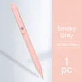 Retractable Gel Pen 0.5mm Smoke Pink Bullet Nib Smooth Writing Ballpoint Pen 1 Piece Pack - Ash Pink