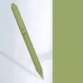 Retractable gel pen 0.5mm fine point smooth writing black ink bullet tip minimalist school stationery - Dark Forest Green