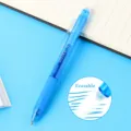 Blue erasable gel pen 0.5mm fine point smooth writing friction erasable school stationery - Sky Blue