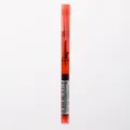 Penna roller gel liquido rosso 0,5 mm punta fine asciugatura rapida per scuola e ufficio - Zucca Rossa