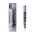 Metallic double-color glitter brush pen for student painting, art graffiti and journaling markers. - Card Packaged Set / Dreamy Purple