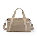 Borsa da viaggio sportiva minimalista per uomo e donna, borsone fitness leggero e pratico. - Kaki