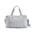 Borsa da viaggio grigia minimalista borsa sportiva leggera per brevi viaggi e sport. - Grigio