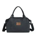 2025 Nuova Borsa a Tracolla da Donna in Denim Stile di Strada Casual Borsa da Viaggio - Nero