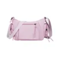 Donna retro rosa tasche multiple moto borsa a tracolla versatile borsa sottobraccio chic - Rosa