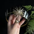 Crystal Crown Headband Black Stone Sun Goddess Tiara Hair Accessories for Women. - Obsidian