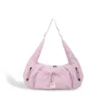 Borsa a tracolla rosa grande capacità borsa hobo casual per il pendolarismo - Rosa