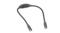 Portable rechargeable LED neck light for reading, running and outdoor night lighting. - Gray
