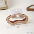 Süße Wolken-Haarklammer mit Pünktchen-Muster, stilvolles PVC-Haaraccessoire für Damen. - Rosa