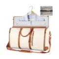 Sac à vêtements de voyage sac de semaine sac de costume convertible pour voyages d'affaires - Beige