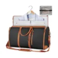 Sac de voyage housse a vetement convertible grand duffle bag pour voyage daffaires. - Noir