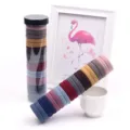 20Stk nahtlose Haargummis bunte gestrickte Haarseile hohe Elastizität Pferdeschwanz Halter - Koreanischer Stil Farbe