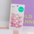 Süße rosa Kaninchen Metall Haarklammern 3er Set süße Pony Haarspangen für Damen und Mädchen. - Stil 5 Hase