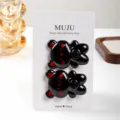 Jolis pinces à cheveux ours noir, lot de 2 pinces bec de canard pour coiffure mignonne et douce. - Ours en peluche / Lot de 2 / Noir