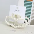 Perlen Herz Haarklammer süße elegante Haarspangen für Damen Alltag Styling Zubehör. - Herz / Kartenverpackung