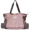 Sac de sport de fitness pour femme sac de yoga imperméable bandoulière avec sangle - Rose Violet