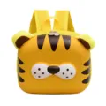 Zaino per bambini con simpatico tigre di cartone animato, borsa scolare gialla per animali. - Curcuma