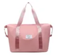Rosa Reise Duffle Bag große Kapazität Fitness Tasche wasserdichte Yoga Schultertasche Damen - Rosa