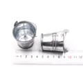 Miniature metal bucket dollhouse accessory tinplate succulent pot small planter decor - Bucket / 30x40mm