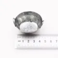 Dollhouse miniature metal bucket laundry tub tinplate succulent planter prop detail display. - Oval Bucket / 51x39x32mm