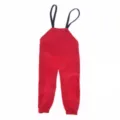 Miniature red overall doll clothes for BJD dollhouse camping fishing scene decoration accessories. - Red Waders