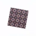 Close-up detail of miniature dollhouse wooden flooring with retro geometric pattern for BJD scenes. - Style B / 9 Pieces/Pack