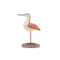Handgeschnitzte hölzerne Vogel-Figur Tischdekoration Handgefertigte Tierdekor Stile - Wasservogel 3