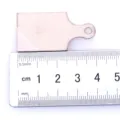 Mini wooden cutting board dollhouse miniature craft DIY wooden piece kitchen scene decor - 2.5cm