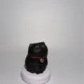 Hand-carved wooden black cat figurine desktop ornament cute healing gift variant - Black Cat with Bell