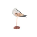Handgefertigte hölzerne Uferschnepfe Skulptur Tisch Deko, kreative Tier Holzhandwerk Geschenk. - Wasservogel 5