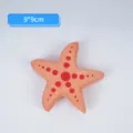 Hölzerner Seestern Deko Ornament handgemachte Kinderspielzeug minimalistische Heimgeschenk - Seestern Ornament / 9x9cm