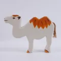 Statua di cammello in legno fatto a mano, bellissimo soprammobile decorativo per bambini. - Cammello