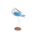 Wooden water bird figurine home decor Nordic style creative carved ornament for living room desk - Waterbird No. 9