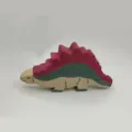 Juguete dinosaurio de madera decoracion pintado a mano adorno para habitacion infantil mesa - Pangolín