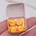 Miniature ταρτα αυγου για κουκλόσπιτο micro παιχνιδι αξεσουαρ σκηνικου μοντελο - Τάρτα αυγού