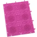 Rosa animale domestico gatto massaggio tappetino silicone graffio spazzola toelettatura - Rosso rosa
