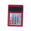 Miniature Dollhouse Calculator Model Red Tiny Educational Toy Accessory for BJD Dolls - Red