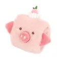 Simpatico giocattolo in peluche maialino rosa per cani morbido cigolante da masticare - Maiale