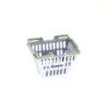 Miniature metal shopping basket dollhouse simulation supermarket basket model accessories prop - Shopping Basket