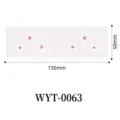 Cute cherry blossom face stickers temporary tattoos cute children makeup party decor 150x50mm - Cherry Blossom / 50x150mm