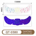 Autocollants de visage de taches de rousseur fluorescentes maquillage festival Y2K - Autocollant de Tache de Rousseur Fluorescent(QT-0380)