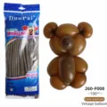 Dunpai 260 Magic Modeling Balloons Vintage Brown Latex Long Balloons 100Pcs DIY Party Decor - Vintage Khaki