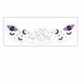 Halloween bat temporary face tattoo sticker, waterproof party makeup sticker, 150x52mm - QT-0178 / 150*52mm
